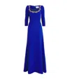 Mary Katrantzou Wool Embellished Gown