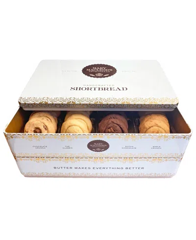 Mary Macleod's Shortbread Mary Macleod's Variety Signature Cookie Tin Shortbread Cookies Gift, 48 Cookies Total In No Color