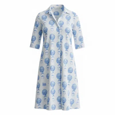 Mary Marshmallow Women's Delray Dress - Topiary - Blue