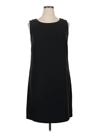 Pre-owned Mary Mcfadden Casual Dress In Black