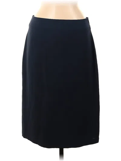 Pre-owned Mary Mcfadden Casual Skirt In Black