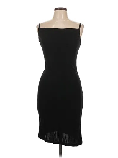 Pre-owned Mary Mcfadden Cocktail Dress In Black