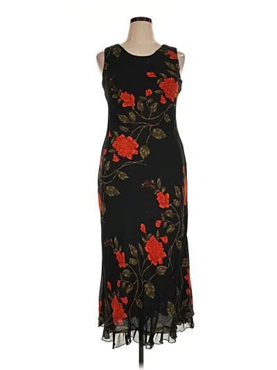 Pre-owned Mary Mcfadden Cocktail Dress In Black