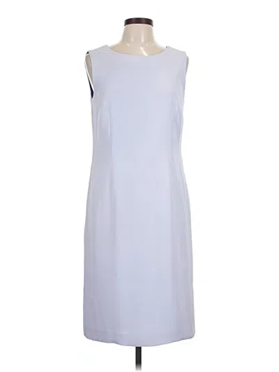 Pre-owned Mary Mcfadden Cocktail Dress In Gray