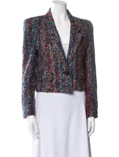 Pre-owned Mary Mcfadden Vintage 1980's Blazer In Multi