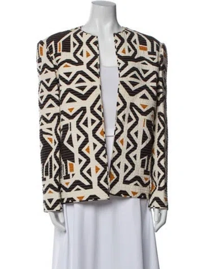 Pre-owned Mary Mcfadden Vintage 1980's Jacket In Multi