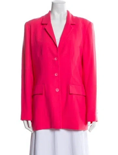 Pre-owned Mary Mcfadden Vintage 2000's Blazer In Pink