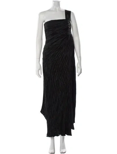 Pre-owned Mary Mcfadden Vintage Long Dress In Black