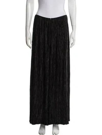 Pre-owned Mary Mcfadden Wide Leg Pants In Black