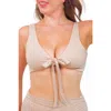 Mary Mercedes Amelia 2-way Bikini Top In Nude