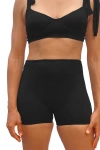 Mary Mercedes Emma 3" Swim Shorts In Black