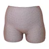 Mary Mercedes Women's Neutrals Emma Swim Shorts, Gingham Print