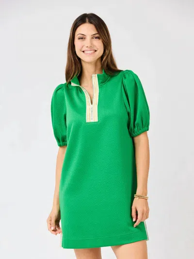Mary Square Andie Dress In Green