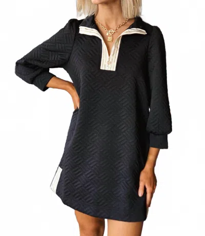 Mary Square Britney Dress In Black