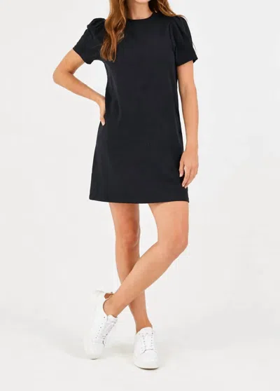 Mary Square Carolina T-shirt Dress In Black