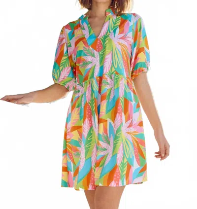 MARY SQUARE CATALINA MINI DRESS IN GET TROPICAL