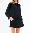 Mary Square Cora Skort In Black In Black