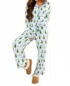 Mary Square Fancy & Festive Pajama Set In Multi