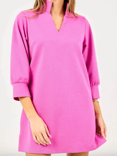 Mary Square Hadley Dress In Pink