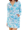 Mary Square Hamptons Half Zip Long Sleeve Upf 50 Top In Tiki Time In Multi