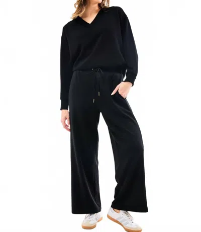 Mary Square Hazel Pant In Black