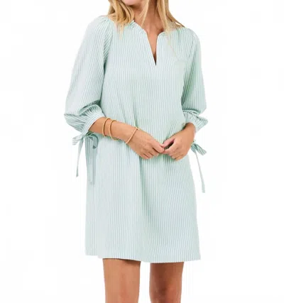Mary Square Lainey Sheath Dress In Seafoam In Blue