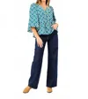Mary Square Monroe Top In Stay Polished In Multi