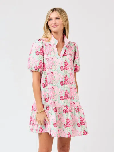 Mary Square Nancy Dress In Petal Perfect Pink