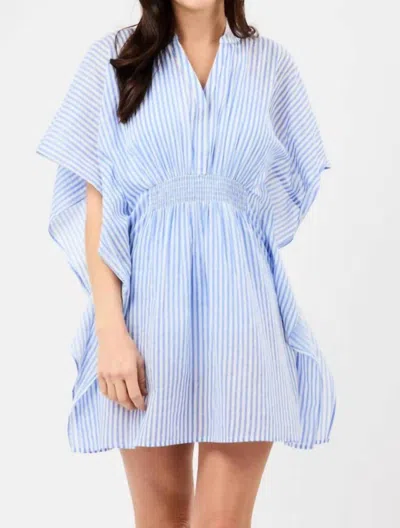 Mary Square Priscilla Mini Dress In Blue