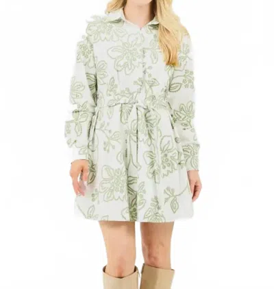 Mary Square Sarah Lacecap Dress In White
