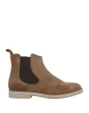 Mary Woman Ankle Boots Khaki Size 10 Leather