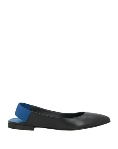 Mary Woman Ballet Flats Black Size 6 Leather
