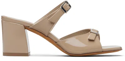 Maryam Nassir Zadeh Beige Una Heeled Sandals In Neutral