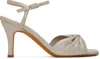 Maryam Nassir Zadeh Beige Victoria Heeled Sandals In 709 Farro