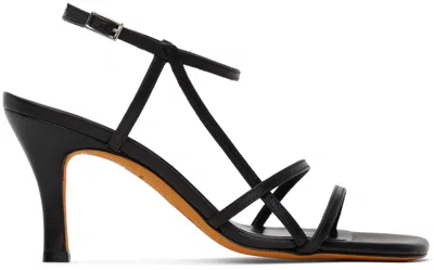 Maryam Nassir Zadeh Black Irene Heeled Sandals In 0 Black