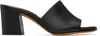 Maryam Nassir Zadeh Black Mar Mules In 000 Black Calf