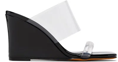 Maryam Nassir Zadeh Black Olympia Wedge Heeled Sandals