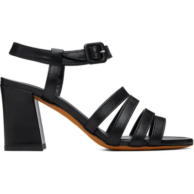 Maryam Nassir Zadeh Black Palma High Heeled Sandals In 000 Black Calf