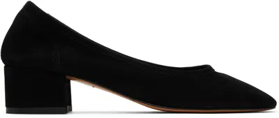 Maryam Nassir Zadeh Black Roberta Heels In 008 Black Suede