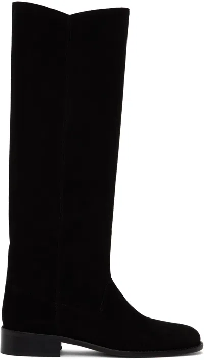 Maryam Nassir Zadeh Black Sandra Tall Boots In 008 Black