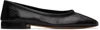 Maryam Nassir Zadeh Black Serafina Ballerina Flats In 000 Black Calf