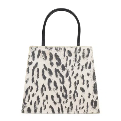 Maryam Nassir Zadeh Black/white Rosalie Purse