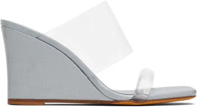 Maryam Nassir Zadeh Blue Olympia Wedge Heeled Sandals