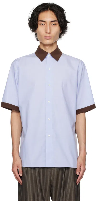 Maryam Nassir Zadeh Blue Rex Shirt In 1208 Zephir