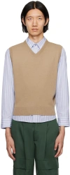 Maryam Nassir Zadeh Brown Apollo Vest In 1161 Brown