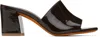 Maryam Nassir Zadeh Brown Mar Mules In 319 Carob Patent