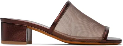 Maryam Nassir Zadeh Brown Sophie Heeled Sandals