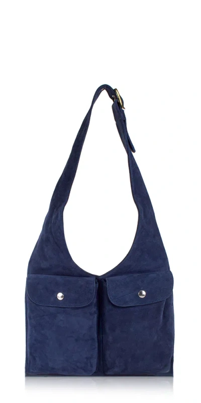 Maryam Nassir Zadeh Julian Suede Bag Shadow