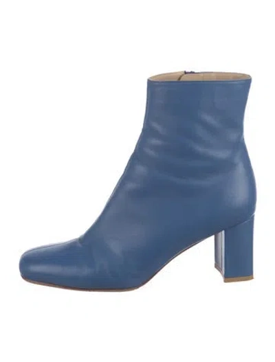 Pre-owned Maryam Nassir Zadeh Leather Boots In Blue