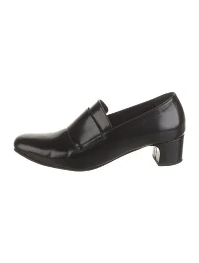 Pre-owned Maryam Nassir Zadeh Leather Loafers In Black
